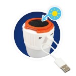Lampka solarna - Latarka Bluetooth na kemping / Buki