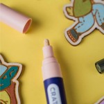 Markery 1mm - Pastel - 6szt / CRATEIT