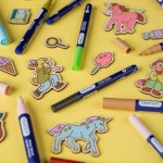 Markery 1mm - Pastel - 6szt / CRATEIT