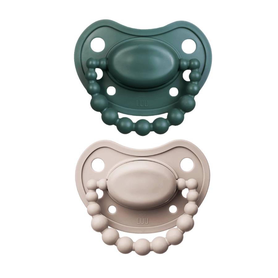 Zestaw dwóch smoczków pozycjonujących - Forest Dream, Sand Storm / LUU Kids