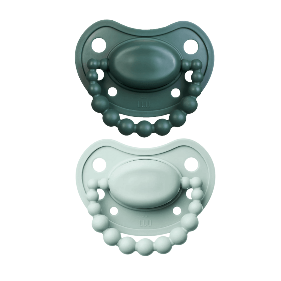 Zestaw dwóch smoczków pozycjonujących - Forest Dream, Frozen Sage / LUU Kids