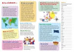Atlas Europy z naklejkami i plakatem / Wydawnictwo Wilga