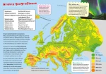 Atlas Europy z naklejkami i plakatem / Wydawnictwo Wilga