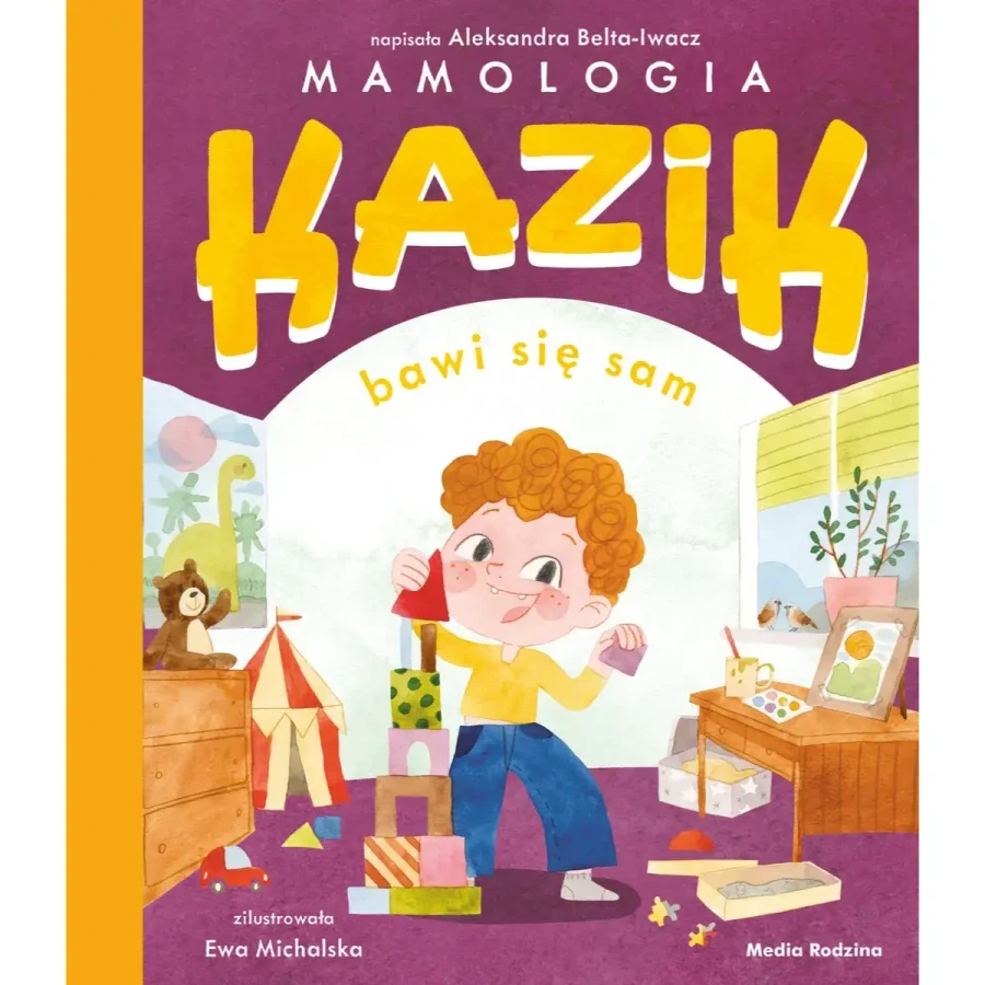 Kazik bawi się sam / Wydawnictwo Media Rodzina