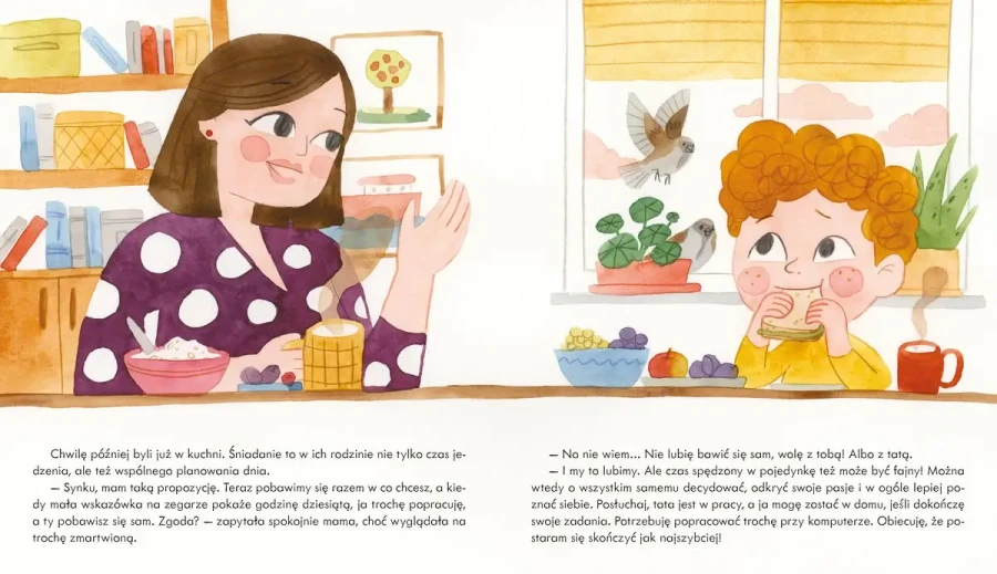 Kazik bawi się sam / Wydawnictwo Media Rodzina