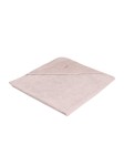Ręcznik z kapturkiem 90 x 90 cm bambusowo-bawełniany różowy z haftem kolekcja TowelPower / Piapimo