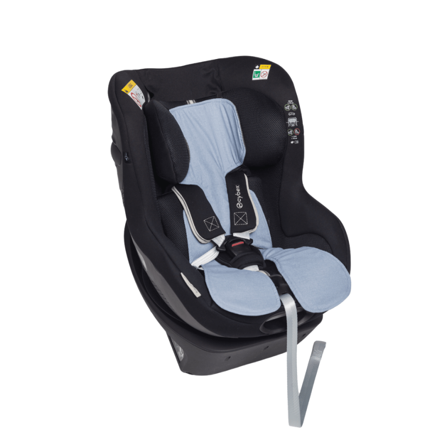 Wkładka antypotowa z lnem 9-18 kg niebieska / piapimo