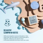 Delikatny szampon do włosów w kostce, 75 g / Mydlarnia Cztery Szpaki