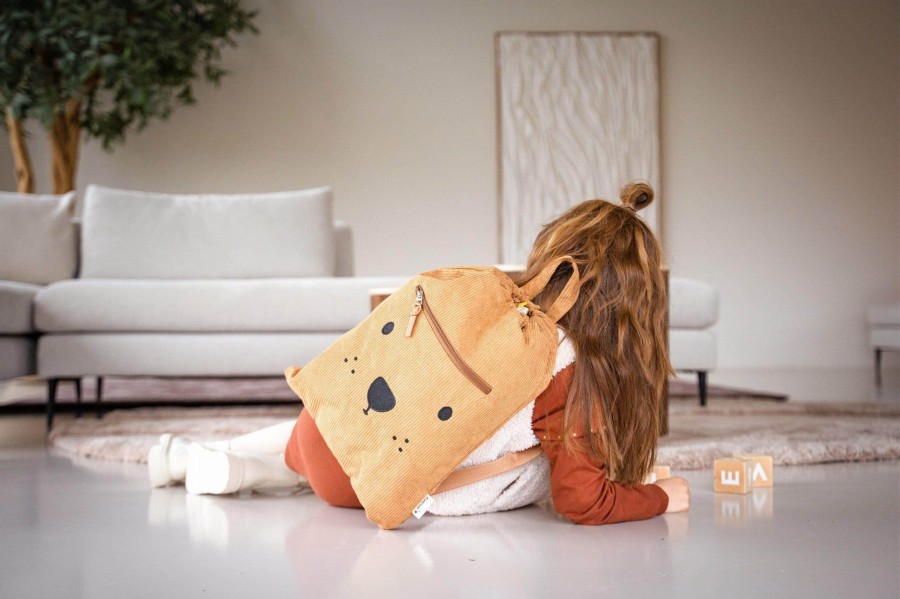 Worek gimnastyczny Beary Excited Brown / KIDZROOM