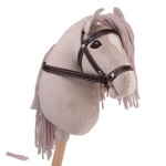 Hobby Horse koń DELUXE na kiju 80cm beige / Holly