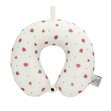 Poduszka podróżna rogal Travel Ladybug dla dzieci / Vanilla Copenhagen