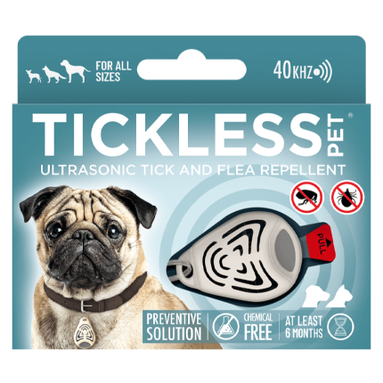 Ultradźwiękowe urządzenie chroniące przed kleszczami TICKLESS® Pet Beige / Tickless