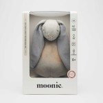 Moonie 2.0 SILVER - szumiący króliczek z lampką nocną Szary, szare uszy