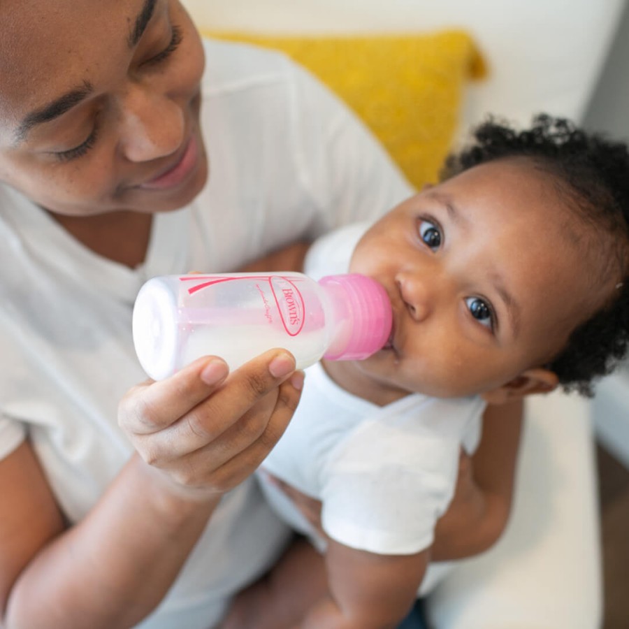 Butelki standard 120 ml Options+, 2 szt. - różowe /  Dr Brown's