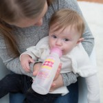 Zestaw „Od butelki do kubka” różowy 250ml, standard wąska szyjka / Dr Brown's