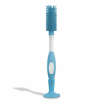 Szczotka do czyszczenia butelek standard z miękkim silikonowym włosiem, niebieska / Dr Brown's