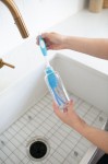 Szczotka do czyszczenia butelek standard z miękkim silikonowym włosiem, niebieska / Dr Brown's