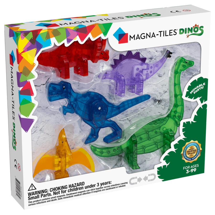 Zestaw Dino 5 el. / Magna-Tiles