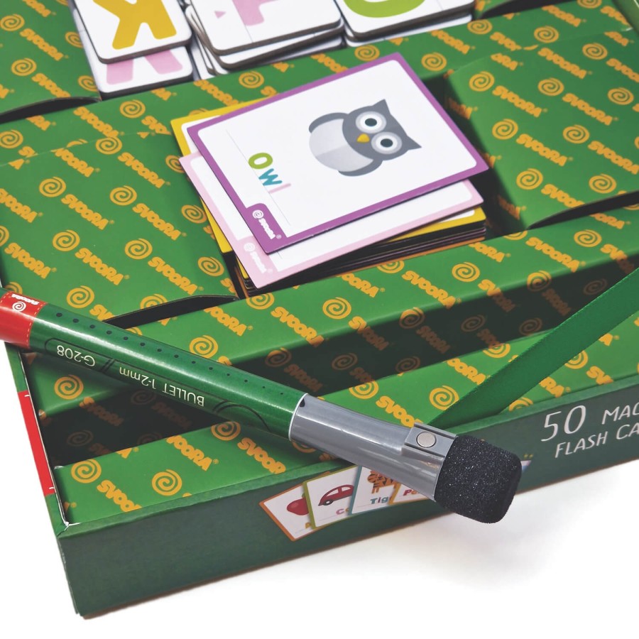 Magnetyczna układanka „Zabawa słowami i nauka liter” / SVOORA