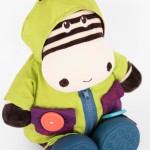 Giggly Zippies Zebb – chichotek do nauki ubierania – ZEBRA / B.Toys
