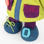 Giggly Zippies Zebb – chichotek do nauki ubierania – ZEBRA / B.Toys