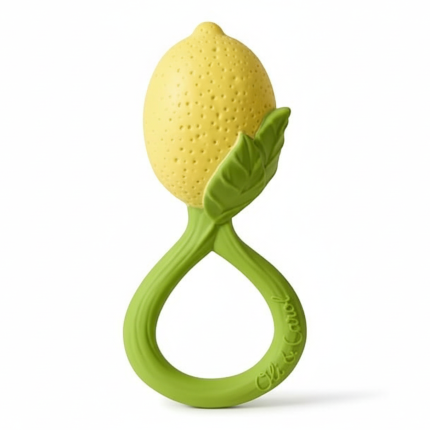 Gryzak-grzechotka - Cytryna / Oli and Carol