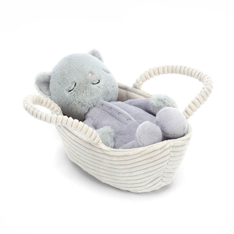 Kotek w Koszyczku 19 cm / Jellycat