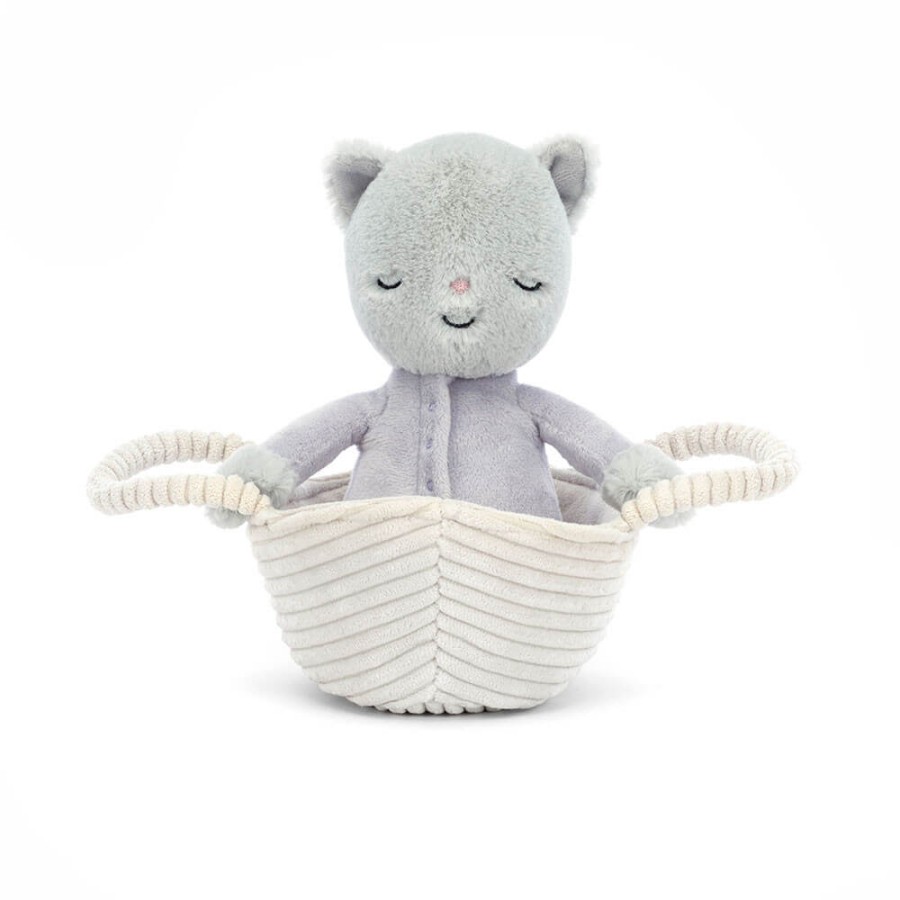 Kotek w Koszyczku 19 cm / Jellycat