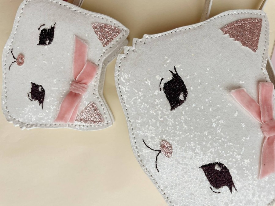 Torebka dziecięca Tut Kitty - buttercream / Konges slojd