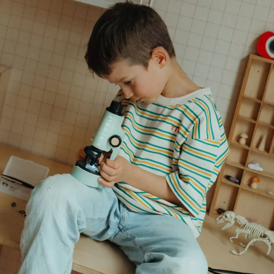 Przenośny mikroskop KIDYMICROSCOPE - zielony / Kidywolf