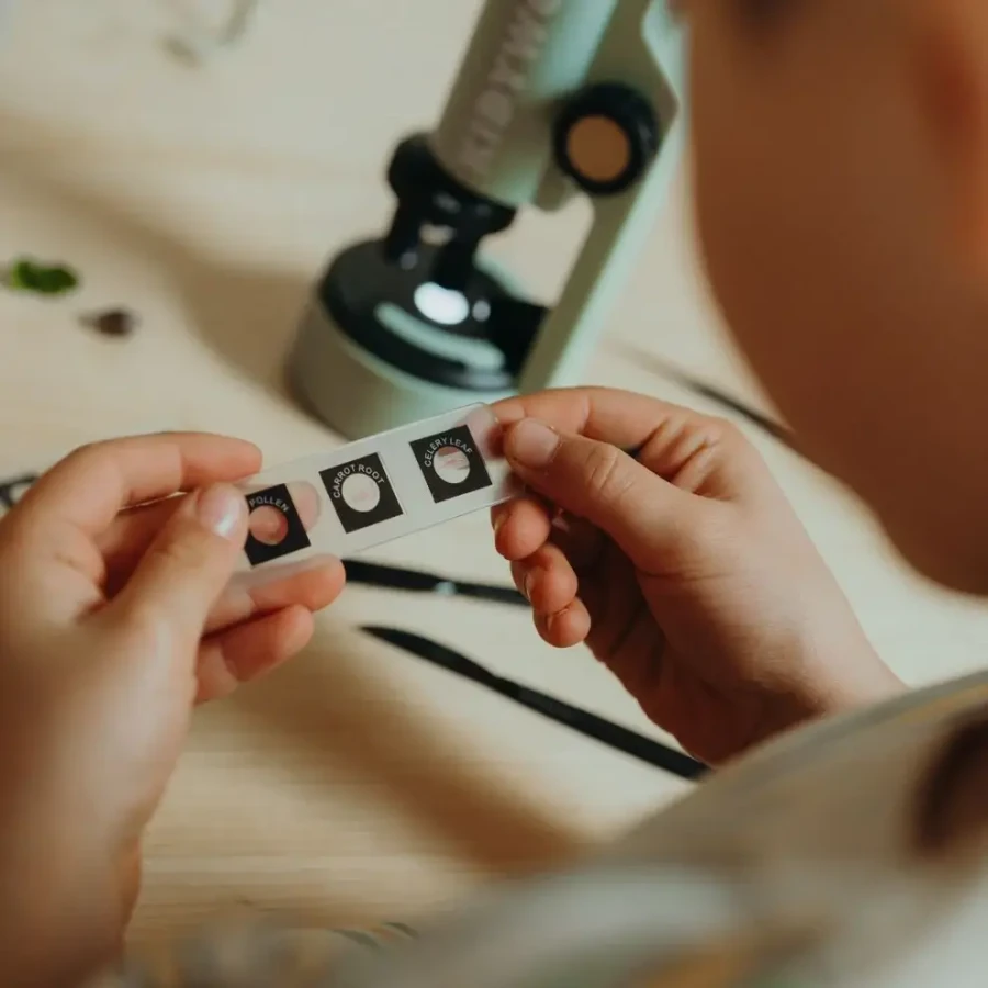 Przenośny mikroskop KIDYMICROSCOPE - zielony / Kidywolf