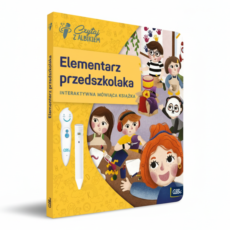 Książka Elementarz przedszkolaka 3+ / Czytaj z Albikiem