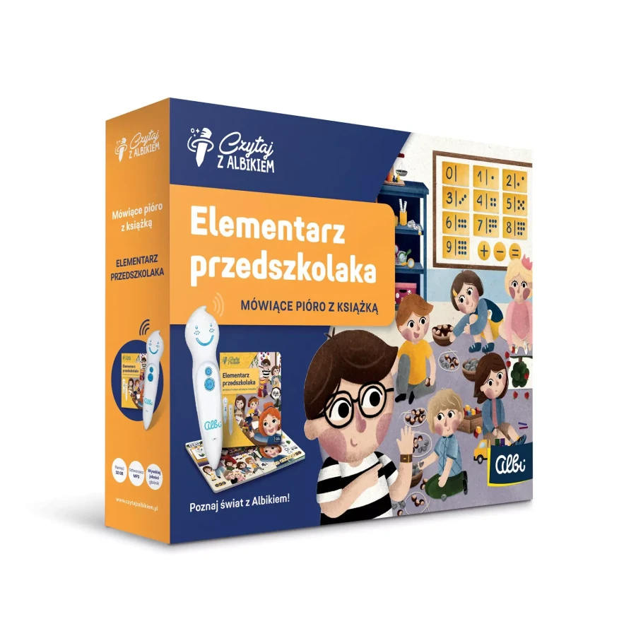 Zestaw Elementarz przedszkolaka 3+ / Czytaj z Albikiem