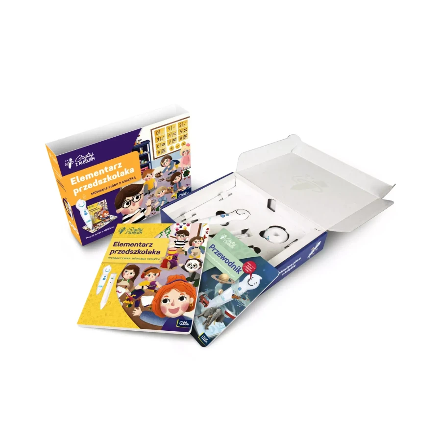 Zestaw Elementarz przedszkolaka 3+ / Czytaj z Albikiem