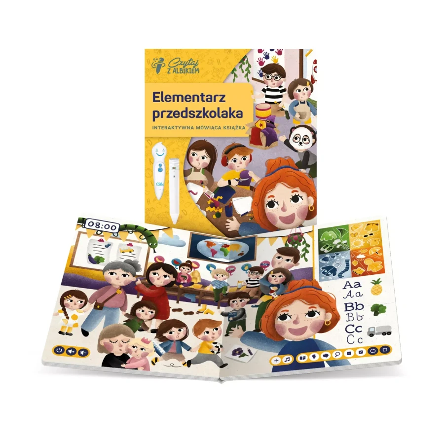 Zestaw Elementarz przedszkolaka 3+ / Czytaj z Albikiem