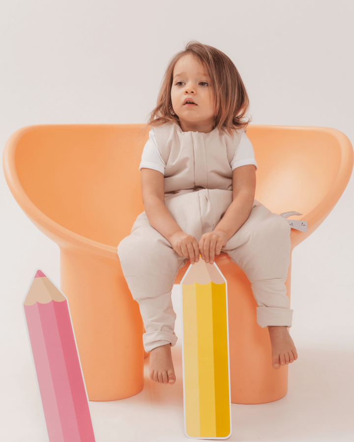 Śpiworek z nogawkami 1.0 TOG - piaskowy / piapimo