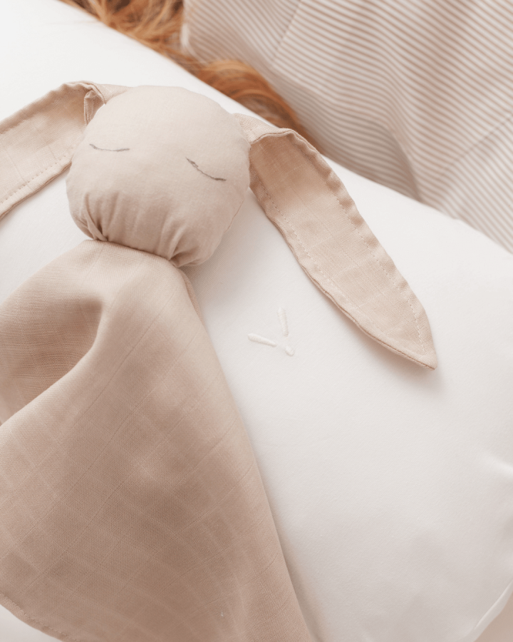 Poduszka ciążowa do spania typu 7 jersey off white / piapimo