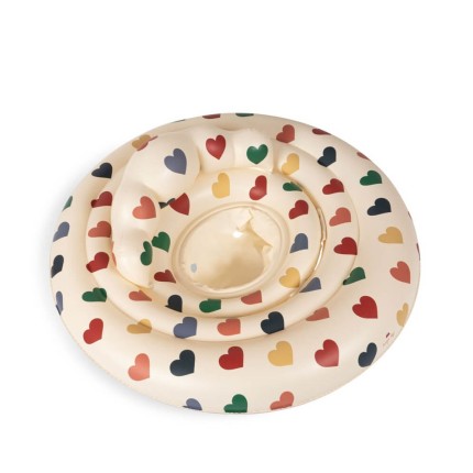 Koło do pływania dla niemowląt - bon coeur colore / Konges slojd