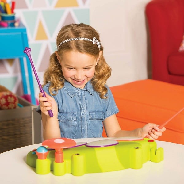 Ribbit-tat-tat – perkusja-żaba / B.Toys