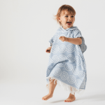 Ponczo kąpielowe dla dzieci SUMMER SEA / Patulove