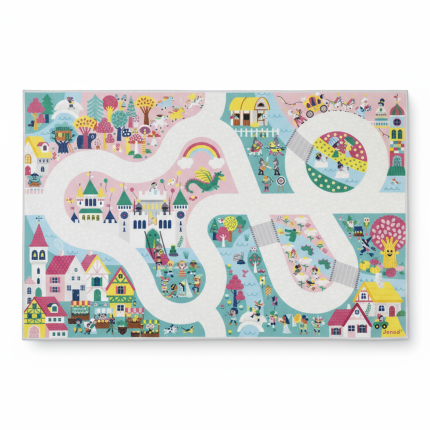 Mata do zabawy z drogą Zaczarowane królestwo Cross Roads 2+ / Janod