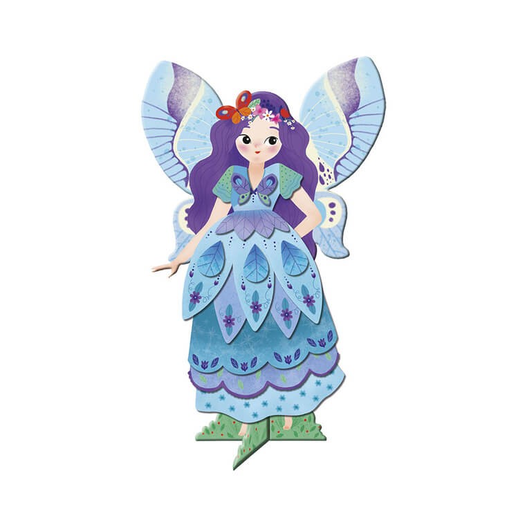 Multizestaw kreatywny 11 dekoracji Wróżki Magic Fairies 5+ / Janod