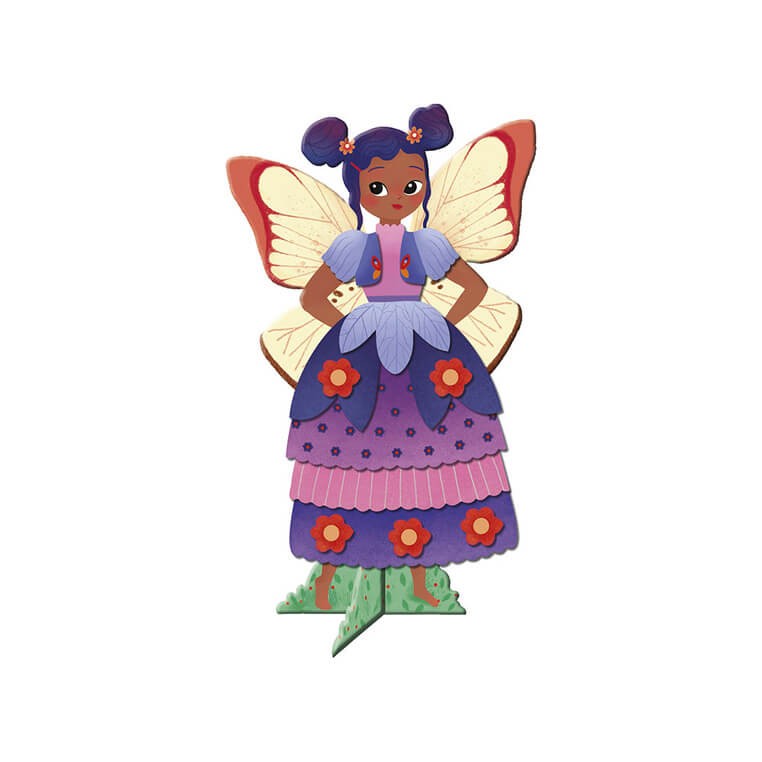 Multizestaw kreatywny 11 dekoracji Wróżki Magic Fairies 5+ / Janod