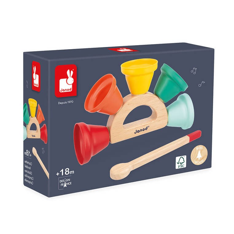 Dzwoneczki janczary Gioia 18m+ / Janod