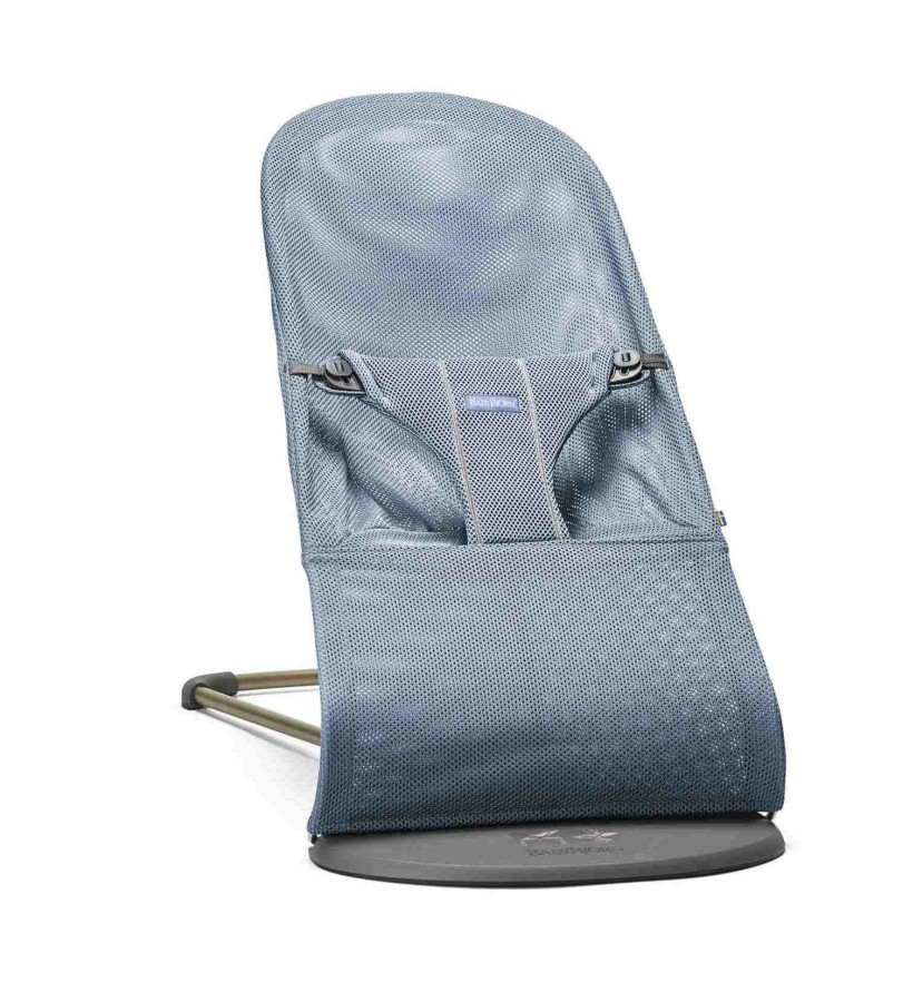 BABYBJORN - leżaczek BLISS MESH, niebieski
