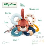 Piłeczka aktywizująca wielofunkcyjna Lew Jack 3 m+ / Lilliputiens