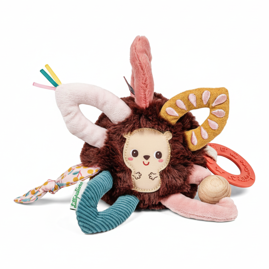 Piłeczka aktywizująca wielofunkcyjna Jeżyk Leon 3 m+ / Lilliputiens