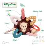 Piłeczka aktywizująca wielofunkcyjna Jeżyk Leon 3 m+ / Lilliputiens