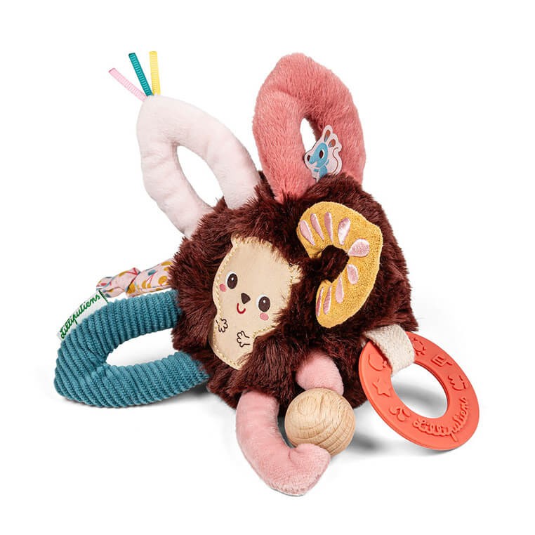 Piłeczka aktywizująca wielofunkcyjna Jeżyk Leon 3 m+ / Lilliputiens