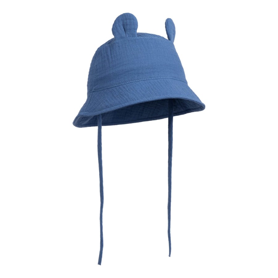 Kapelusz letni z muślinu OCEAN / Pink no More